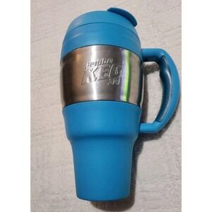 Bubba Keg - 34 oz/ 1 L Stainless Steel Insulated Travel Mug Blue W/Bottle Opener